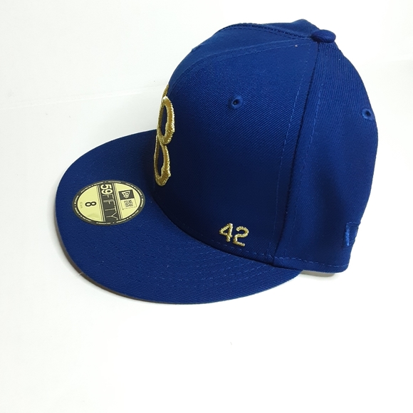 New Era x Lids HD Brooklyn Dodgers Thank You Jackie 2.0 59FIFTY Fitted Cap - Picture 7 of 11
